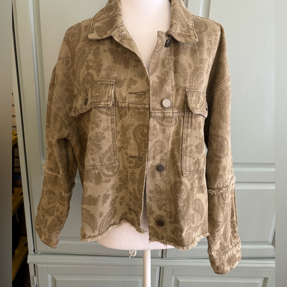 Easel Jean jacket womans size Medium